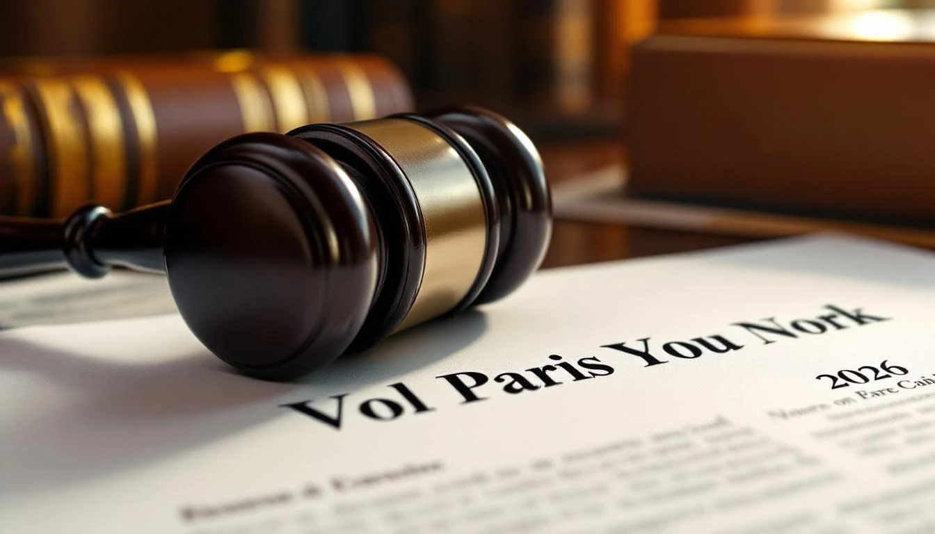 Vol Paris New York : litiges et responsabilités juridiques
