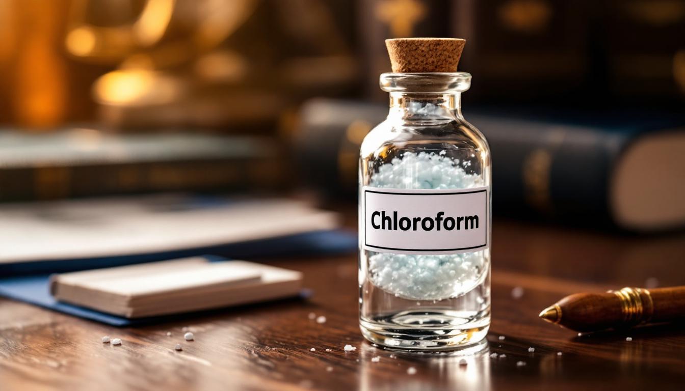 Usage criminel du chloroforme : peines encourues en France