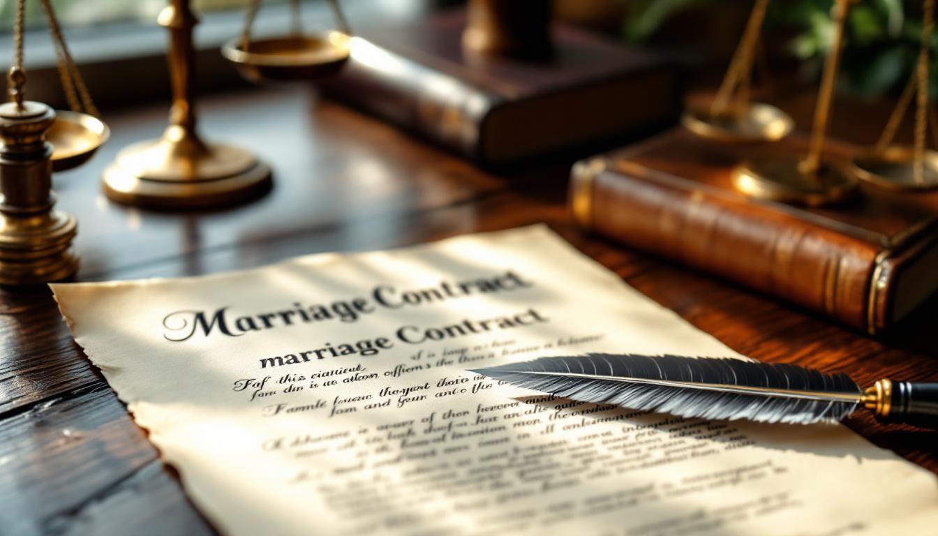 À quoi sert un contrat de mariage pour protéger vos biens